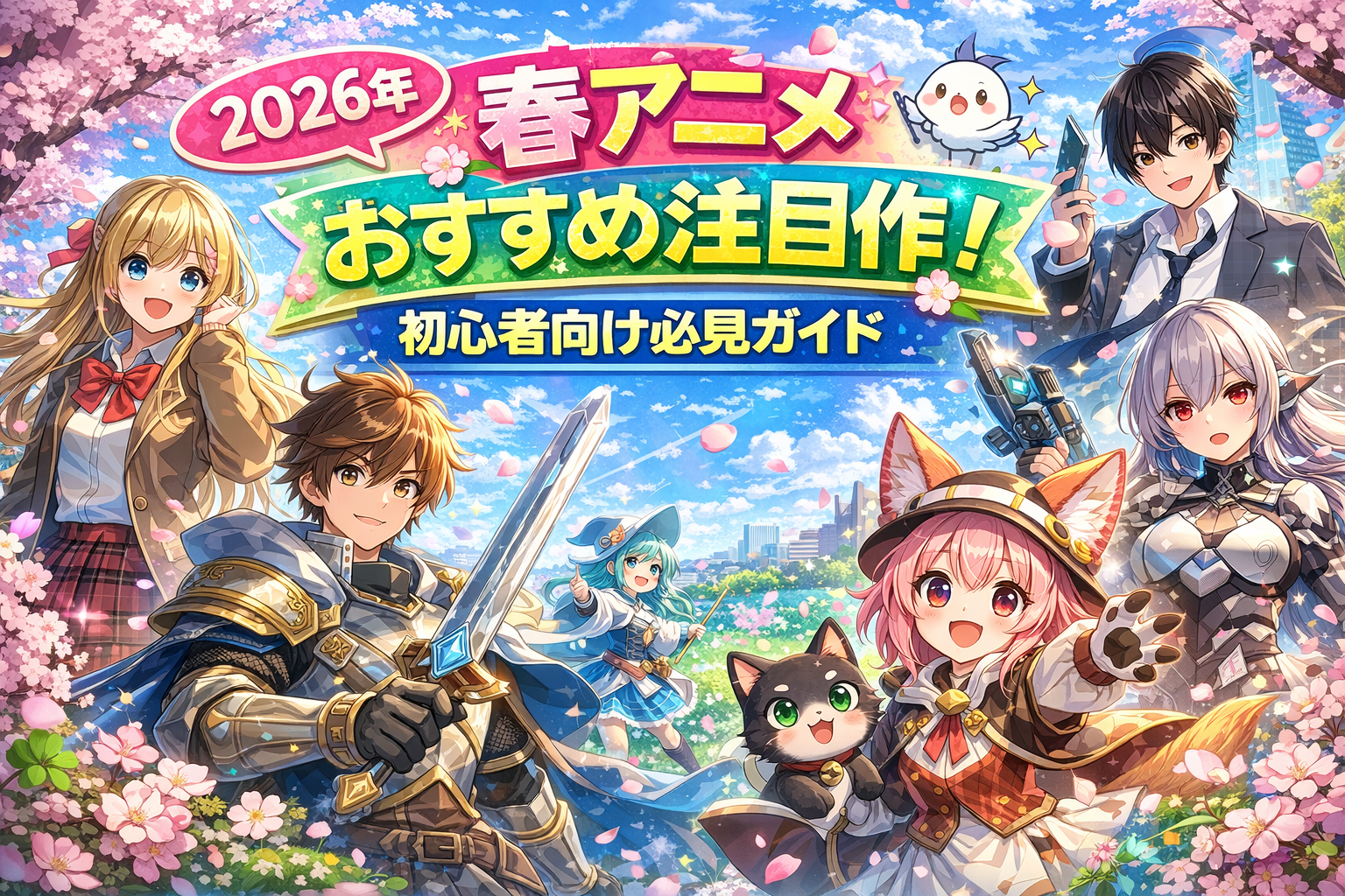 2026年春アニメおすすめガイド